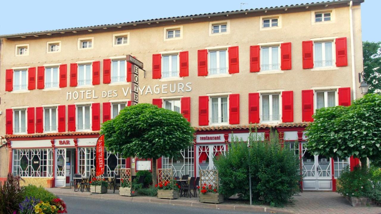 Logis Hotel Restaurant Des Voyageurs Saint-Paulien 外观 照片
